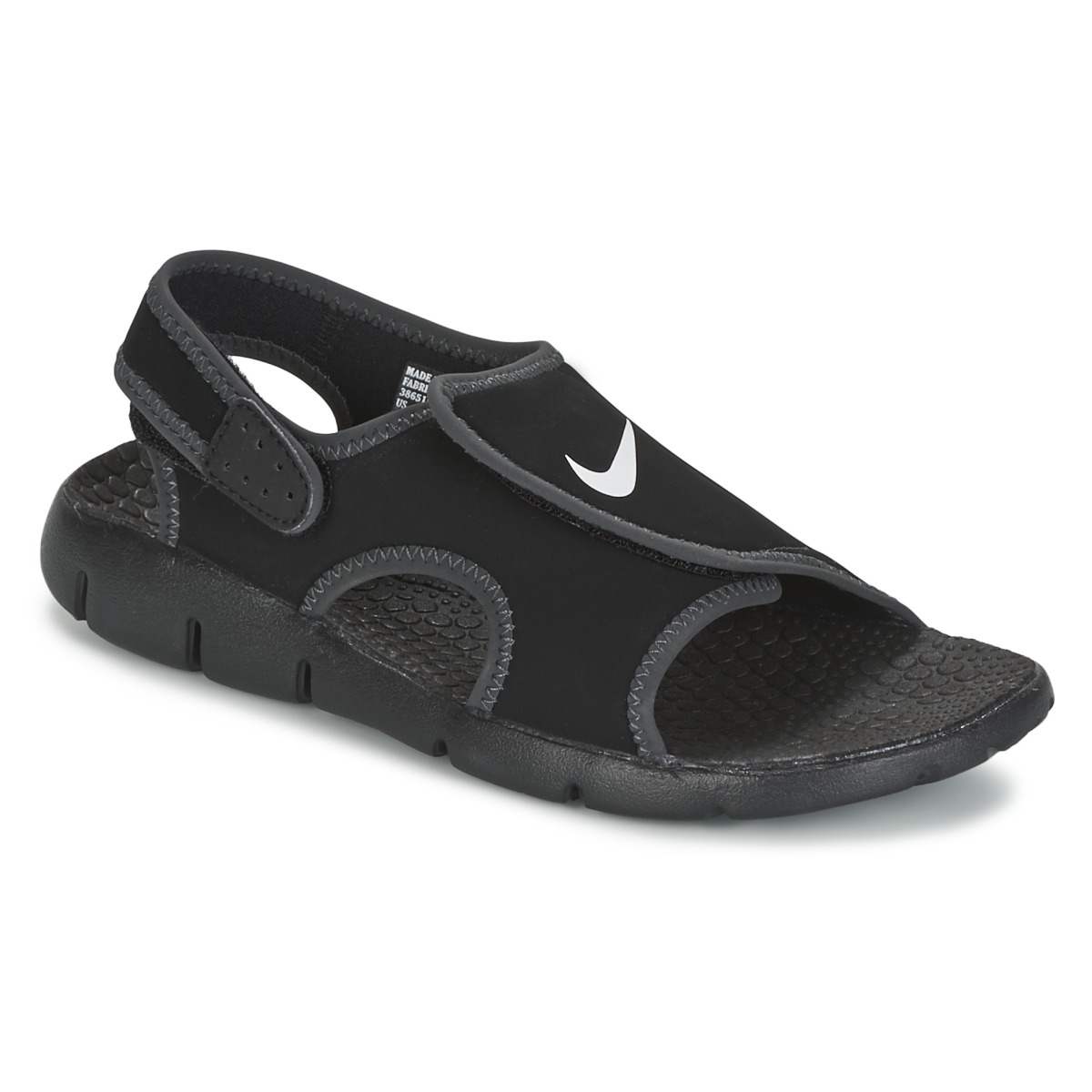 Schoenen Kinderen Sandalen / Open schoenen Nike SUNRAY ADJUST 4 Zwart / Wit
