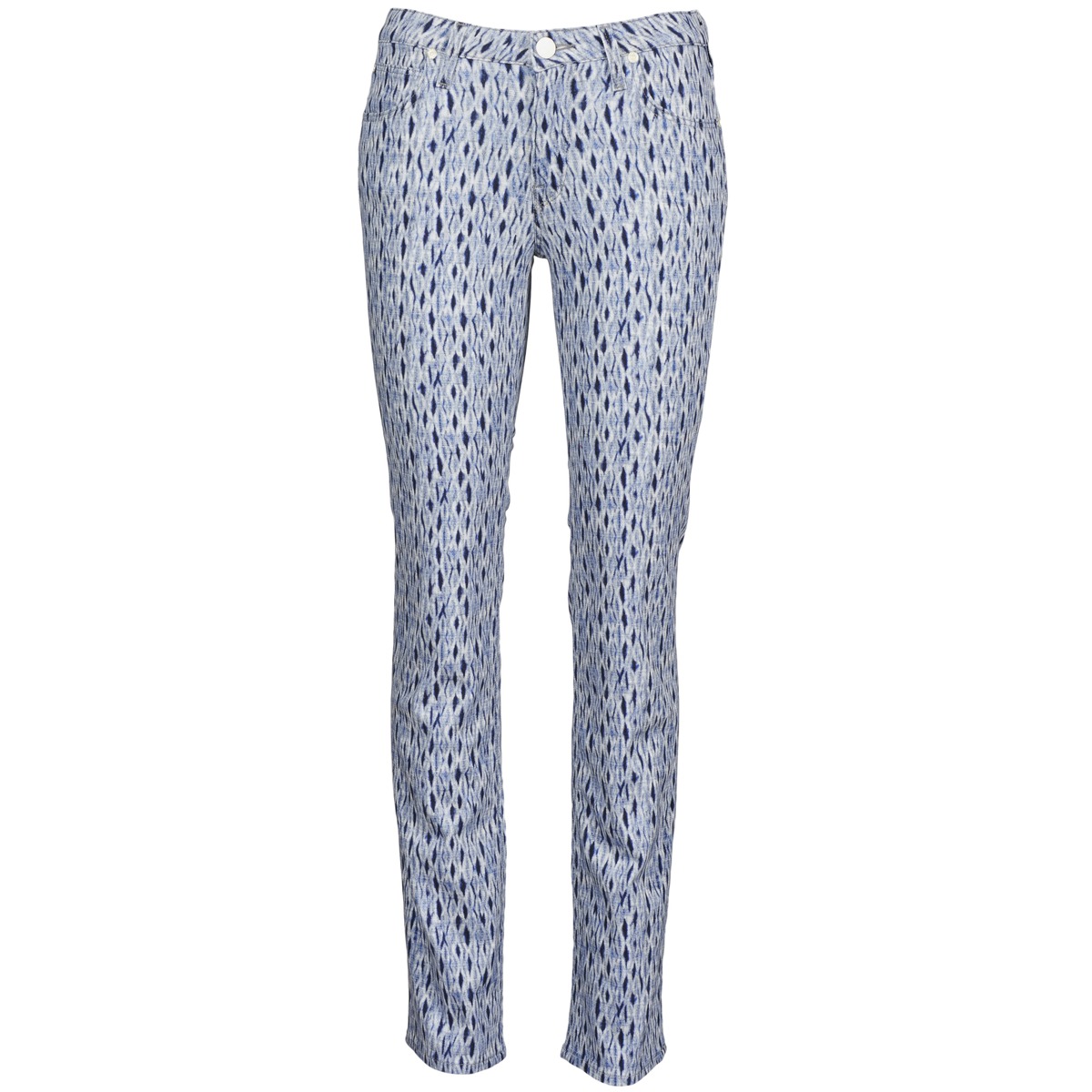 Textiel Dames Straight jeans Lee MARION STRAIGHT Imprimé / Blauw