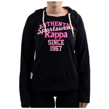 Textiel Dames T-shirts & Polo’s Kappa Taliw Zwart