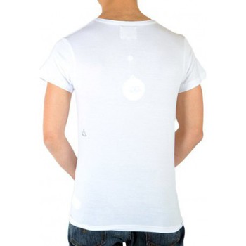 Textiel Jongens T-shirts korte mouwen Eleven Paris 55688 Wit