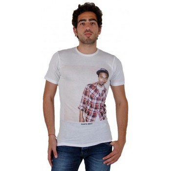 Textiel Heren T-shirts korte mouwen Eleven Paris 20364 Wit