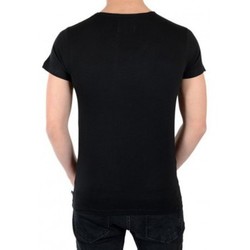 Textiel Heren T-shirts korte mouwen Eleven Paris 40409 Zwart