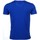 Textiel Heren T-shirts korte mouwen David Copper Korte Mouwen Borduur Automobile Blauw