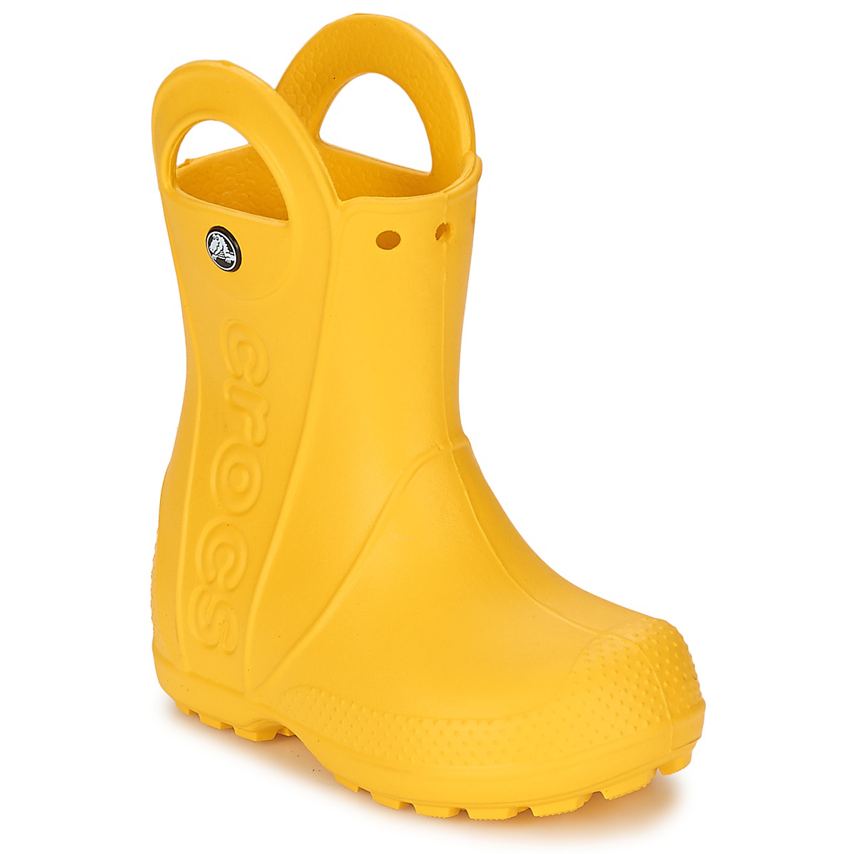 Schoenen Kinderen Regenlaarzen Crocs HANDLE IT RAIN BOOT KIDS Geel