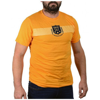 Textiel Heren T-shirts & Polo’s Kappa Tripack Maglie Orange