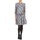 Textiel Dames Korte jurken Manoush MOSAIQUE Grijs / Zwart / Parme