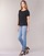Textiel Dames Tops / Blousjes Armani jeans GITAMIO Zwart