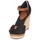 Schoenen Dames Sandalen / Open schoenen Tommy Hilfiger ELENA 56D Zwart / Brown