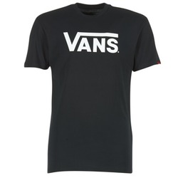 Textiel Heren T-shirts korte mouwen Vans VANS CLASSIC Zwart
