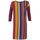 Textiel Dames Korte jurken Benetton VAGODA Bordeaux / Multicolour
