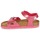 Schoenen Kinderen Sandalen / Open schoenen Birkenstock RIO Roze / Pailleté