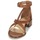Schoenen Dames Sandalen / Open schoenen Casual Attitude COUTIL  camel / Goud
