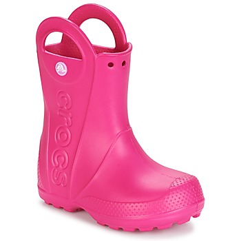 Schoenen Kinderen Laarzen Crocs HANDLE IT RAIN BOOT Roze