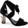 Schoenen Dames Sandalen / Open schoenen Sapena SAP-E17-33379-NE Zwart