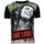 Textiel Heren T-shirts korte mouwen Local Fanatic Bob Marley One Love Digital Zwart
