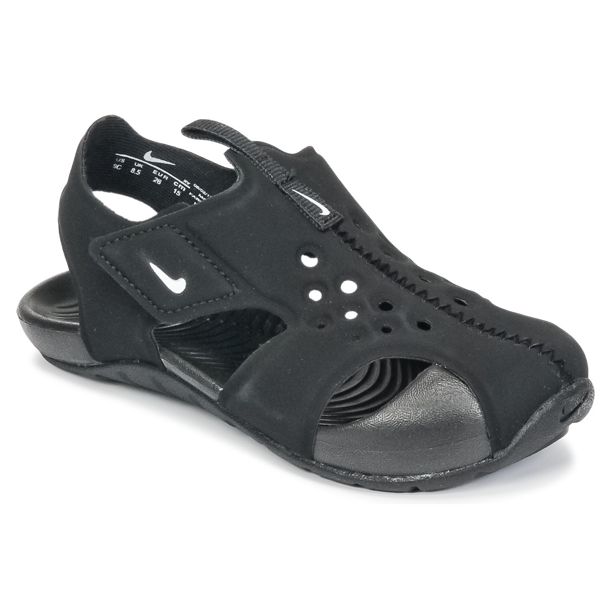 Schoenen Kinderen Lage sneakers Nike SUNRAY PROTECT 2 TODDLER Zwart / Wit