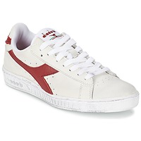 Schoenen Lage sneakers Diadora GAME L LOW WAXED Wit / Rood