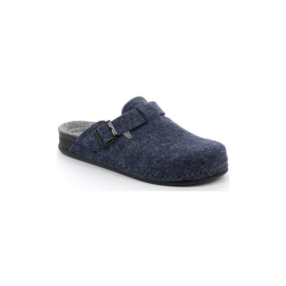 Schoenen Heren Leren slippers Grunland DSG-CI1016 Blauw