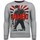 Textiel Heren Sweaters / Sweatshirts Local Fanatic Rambo Rhinestone Licht Grijs