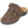 Schoenen Heren Leren slippers TBS BASSOA Brown