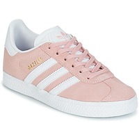 Schoenen Meisjes Lage sneakers adidas Originals GAZELLE C Roze