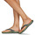 Schoenen Slippers Crocs CROCBAND FLIP Zwart / Groen