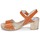 Schoenen Dames Sandalen / Open schoenen Ippon Vintage SOK COLORS Orange