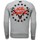 Textiel Heren Sweaters / Sweatshirts Local Fanatic Bad Boys Rhinestone Grijs