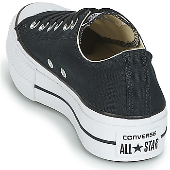 Converse Chuck Taylor All Star Lift Clean Ox Core Canvas Zwart