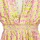 Textiel Dames Korte jurken Manoush FLAMINGO Roze / Fluo / Geel