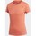 Textiel Dames T-shirts korte mouwen adidas Originals Freelift Prime Orange