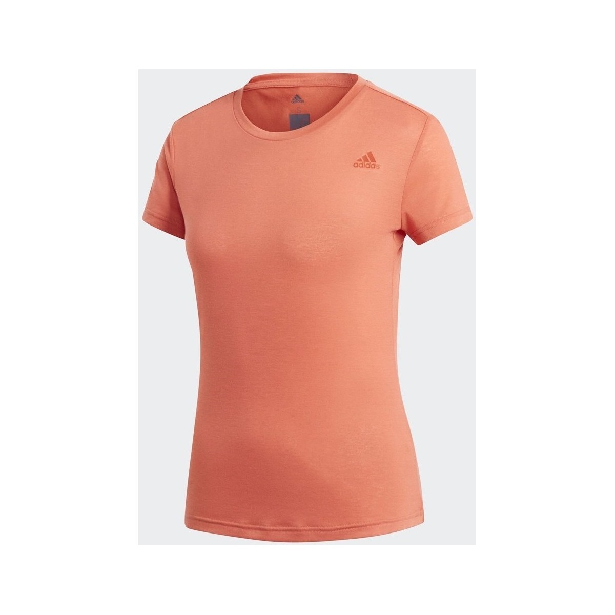 Textiel Dames T-shirts korte mouwen adidas Originals Freelift Prime Orange