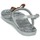 Schoenen Dames Sandalen / Open schoenen Colors of California SNAKE SANDAL Grey