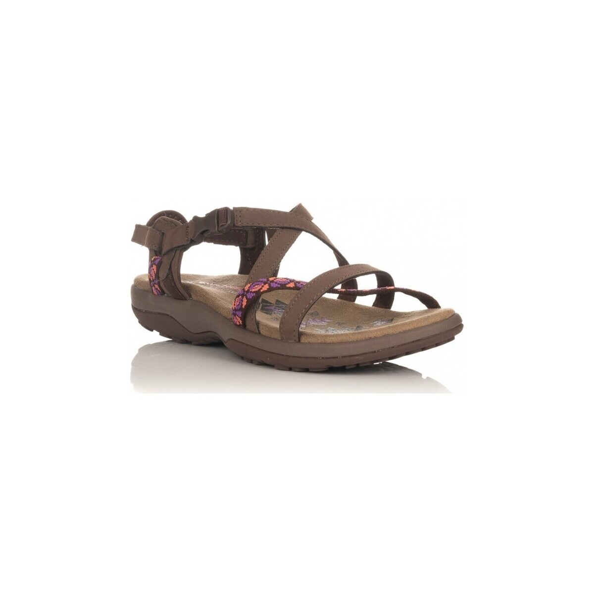 Schoenen Dames Sandalen / Open schoenen Skechers BASKETS  40955 Brown
