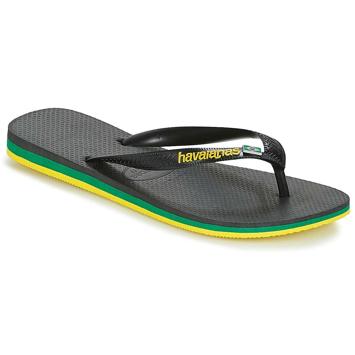Schoenen Slippers Havaianas Brasil Layers Zwart