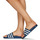 Schoenen Slippers adidas Originals ADILETTE Marine / Wit