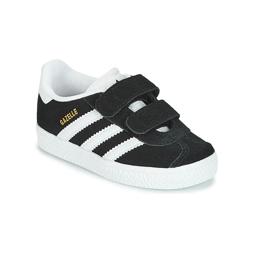 Schoenen Kinderen Lage sneakers adidas Originals GAZELLE CF I Zwart