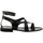 Schoenen Dames Sandalen / Open schoenen Iota 584 Zwart