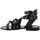 Schoenen Dames Sandalen / Open schoenen Iota SPARTE Zwart