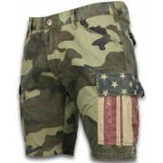 Korte Broeken Camouflage Shorts