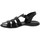 Schoenen Heren Sandalen / Open schoenen Iota BERGAMO Zwart