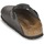 Schoenen Leren slippers Birkenstock BOSTON Zwart