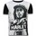 Textiel Heren T-shirts korte mouwen Local Fanatic Bob Marley Black And White Digital Zwart