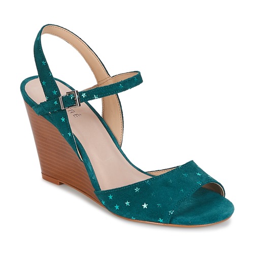 Schoenen Dames Sandalen / Open schoenen André BECKY Turquoise