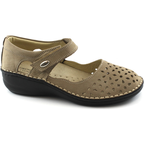 Schoenen Dames Sandalen / Open schoenen Grunland GRU-CCC-SC3790-CO Beige