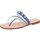 Schoenen Dames Sandalen / Open schoenen Eddy Daniele AW229 Blauw