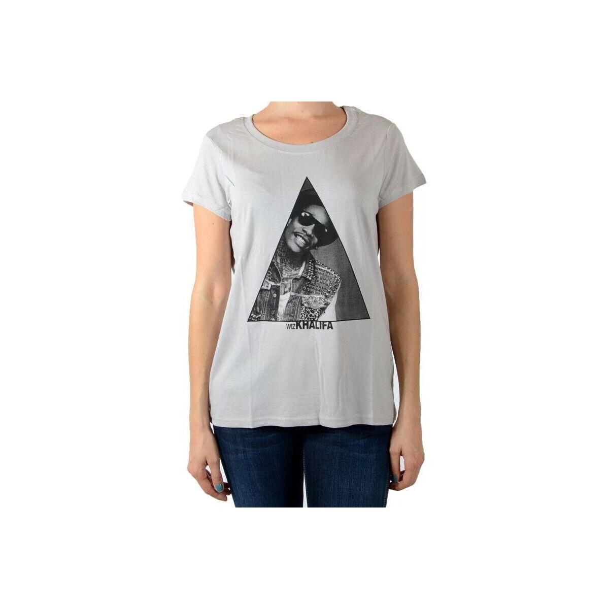 Textiel Dames T-shirts & Polo’s Eleven Paris 36591 Grijs
