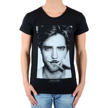 Textiel Jongens T-shirts korte mouwen Eleven Paris 42694 Zwart