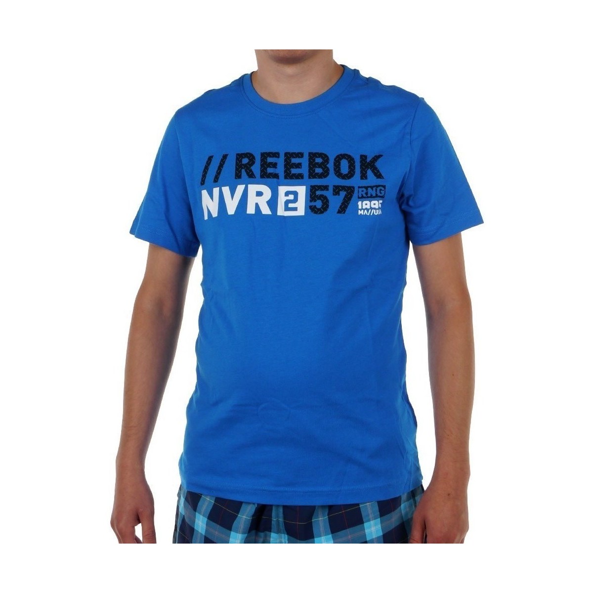 Textiel Heren T-shirts korte mouwen Reebok Sport Actron Graphic Blauw