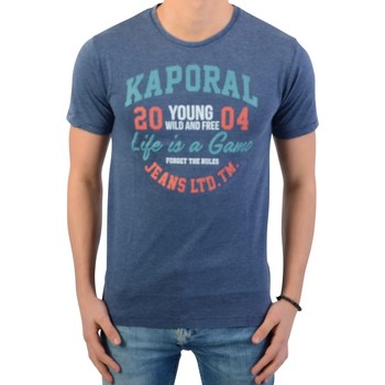 Textiel Meisjes T-shirts korte mouwen Kaporal 108114 Blauw